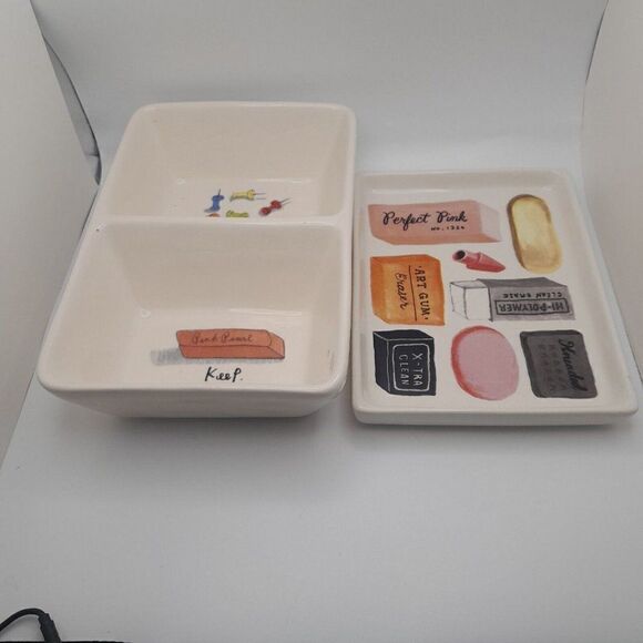 Angela Staehling  Sketchbook Series by Magenta Eraser Trinket Stash Keep Dish - Picture 2 of 11